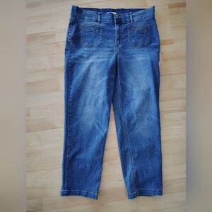 Nicole Miller Soho High Rise Straight Jeans Size 12